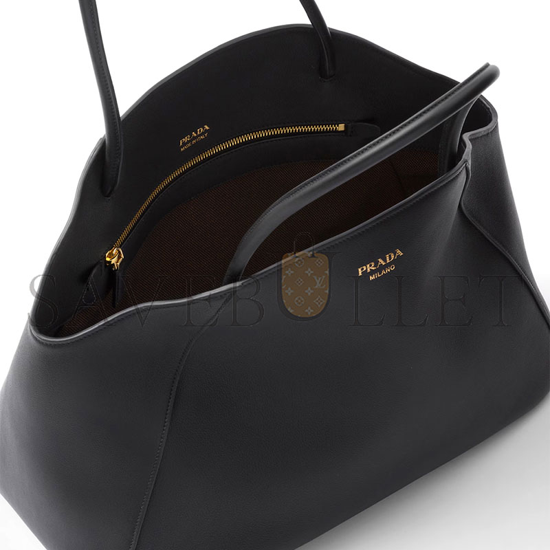 PRADA LARGE LEATHER TOTE BAG 1BG510 (40*30.5*17cm) PRADA LARGE LEATHER TOTE BAG 1BG510 (40*30.5*17cm)
